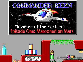 Commander Keen in Invasion of the Vorticons (1990)