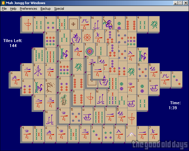 Mah Jongg for Windows (1988)