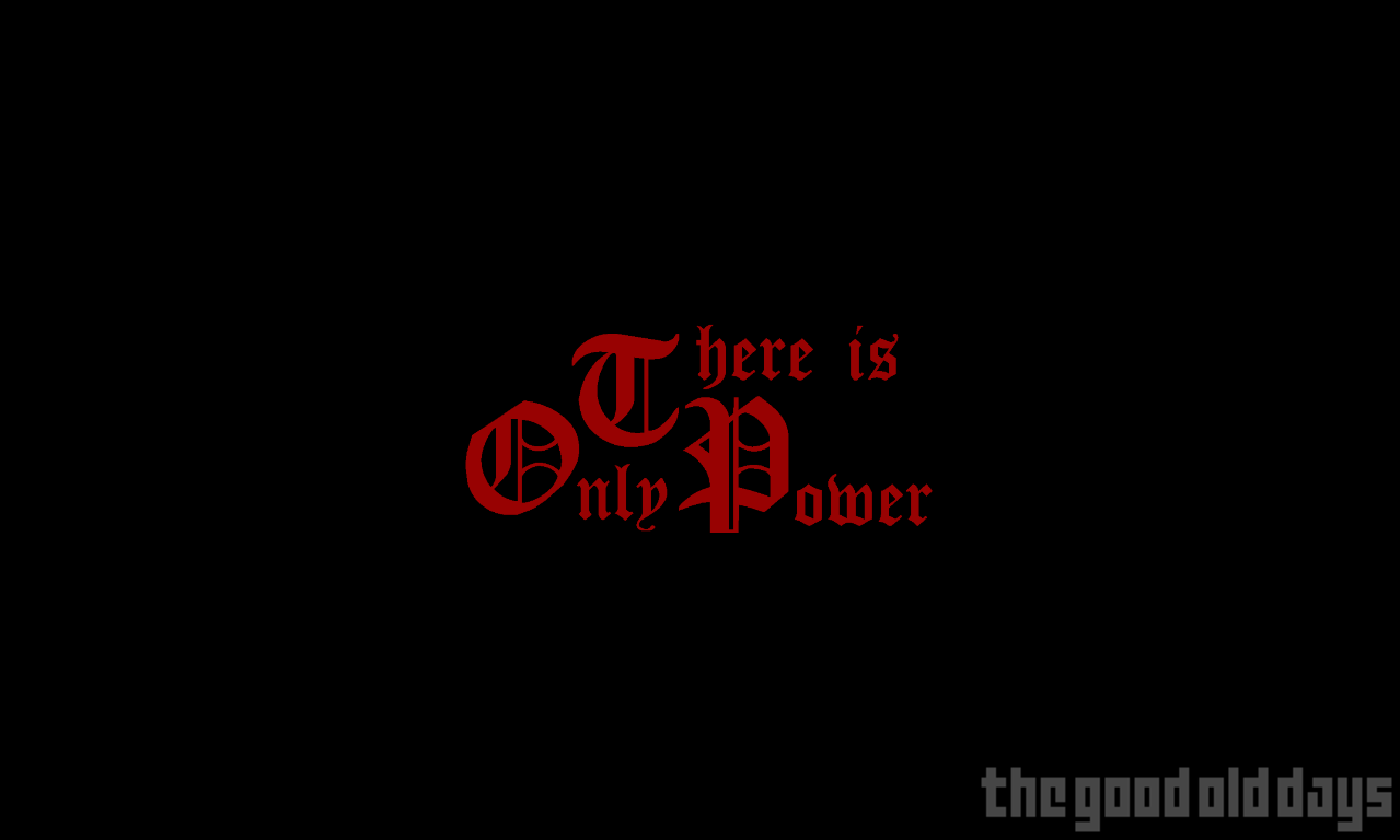 There is Only Power (2015)